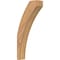 Ekena Millwork 3 1/2"W x 10"D x 22"H Thorton Smooth Knee Brace, Western Red Cedar BRC04X10X22THR00SWR - alternate 1